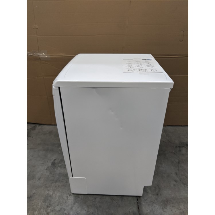 GRADE A3 - Indesit DFG15B1 Ecotime 13 Place Freestanding Dishwasher with Quick Wash - White