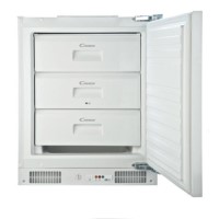 GRADE A3 - Candy CFU130EK 97 Litre Integrated Under Counter Freezer Fast Freeze 60cm Wide - White