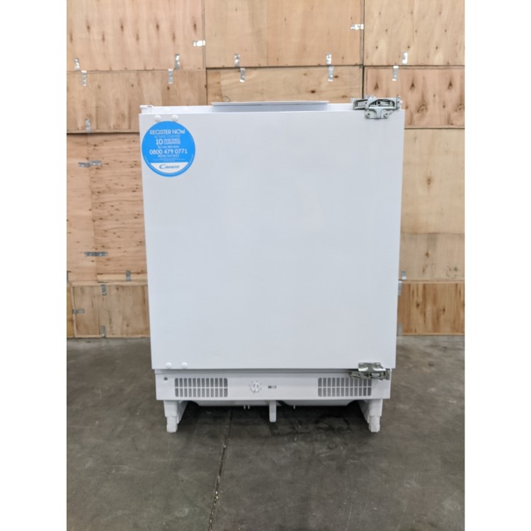 GRADE A3 - Candy CFU130EK 97 Litre Integrated Under Counter Freezer Fast Freeze 60cm Wide - White