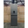 GRADE A3 - Fridgemaster MC55251MDS 251 Litre Freestanding Fridge Freezer 50/50 Split Water Dispenser 55cm Wide - Silver