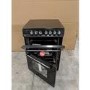 GRADE A3 - Rangemaster 10733 Classic 60cm Electric Cooker with Double Oven and Ceramic Hob Black And Chrome