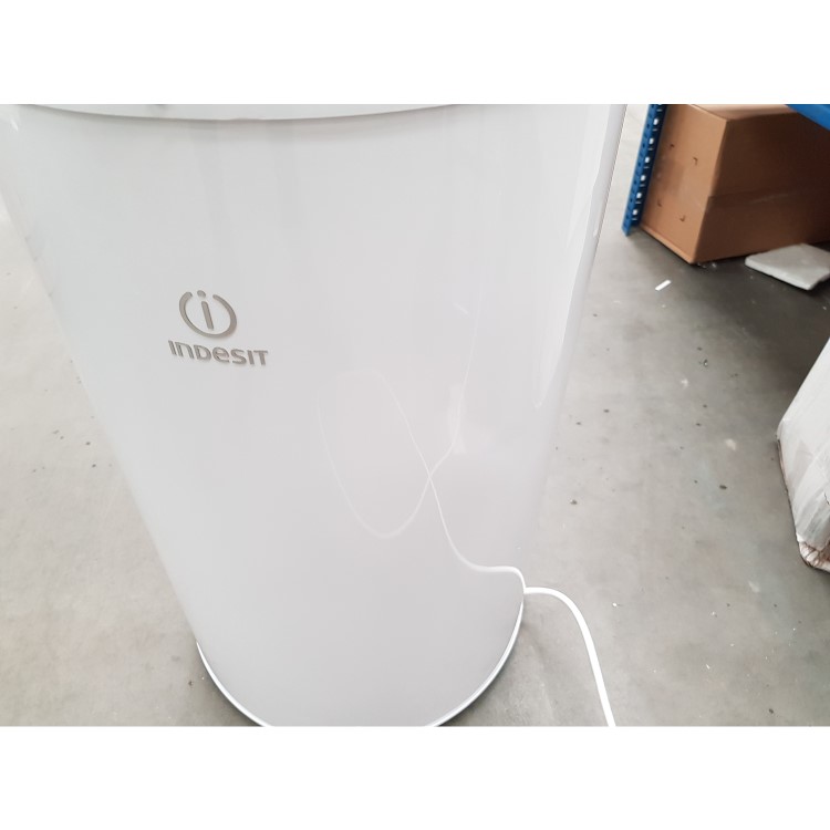 GRADE A2 - Indesit NISDP429 4kg Freestanding Spin Dryer With Pump Drain - White