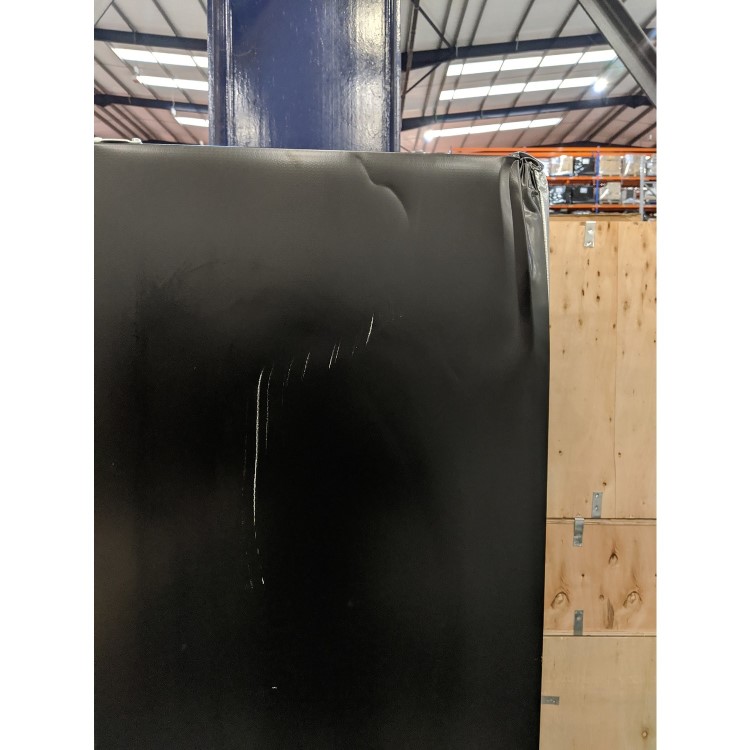 GRADE A3 - Fridgemaster MC55240MDB 240 Litre Freestanding Fridge Freezer 50/50 Split Water Dispenser 55cm Wide - Black