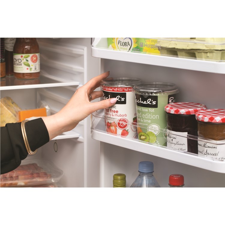 HOTPOINT HBD5515S 206 Litre Freestanding Fridge Freezer 60/40 Split 55cm Wide - Silver