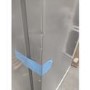 GRADE A3 - Hotpoint HBNF55181S 245 Litre Freestanding Fridge Freezer 50/50 Split Frost Free 55cm Wide - Silver