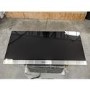 GRADE A2 - Hotpoint PHVP87FLTK 80cm Angled Glass Chimney Cooker Hood in Black