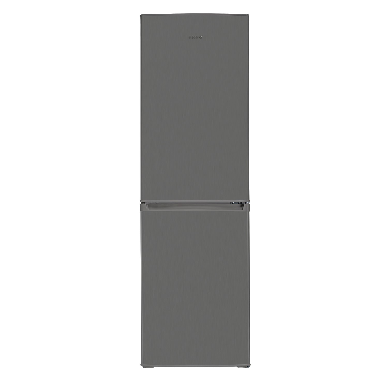 Refurbished electriQ EQ55176SIL Freestanding 231 Litre 50/50 Fridge Freezer Silver