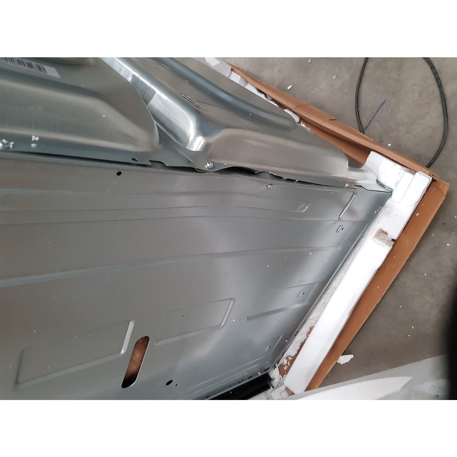 GRADE A3 electriQ Electric Built In Double Oven Black 77784738/1