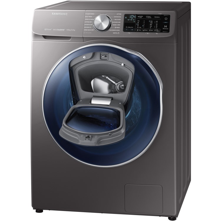 GRADE A2 - Samsung WD90N645OOX QuickDrive 9kg Wash 5kg Dry Freestanding Washer Dryer With EcoBubble And AddWash