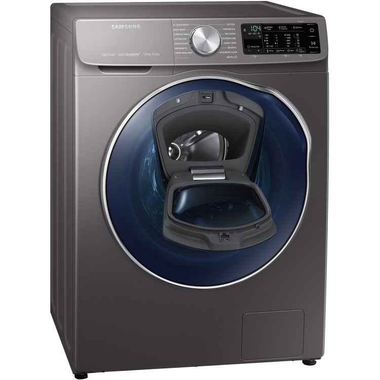 GRADE A2 - Samsung WD90N645OOX QuickDrive 9kg Wash 5kg Dry Freestanding Washer Dryer With EcoBubble And AddWash
