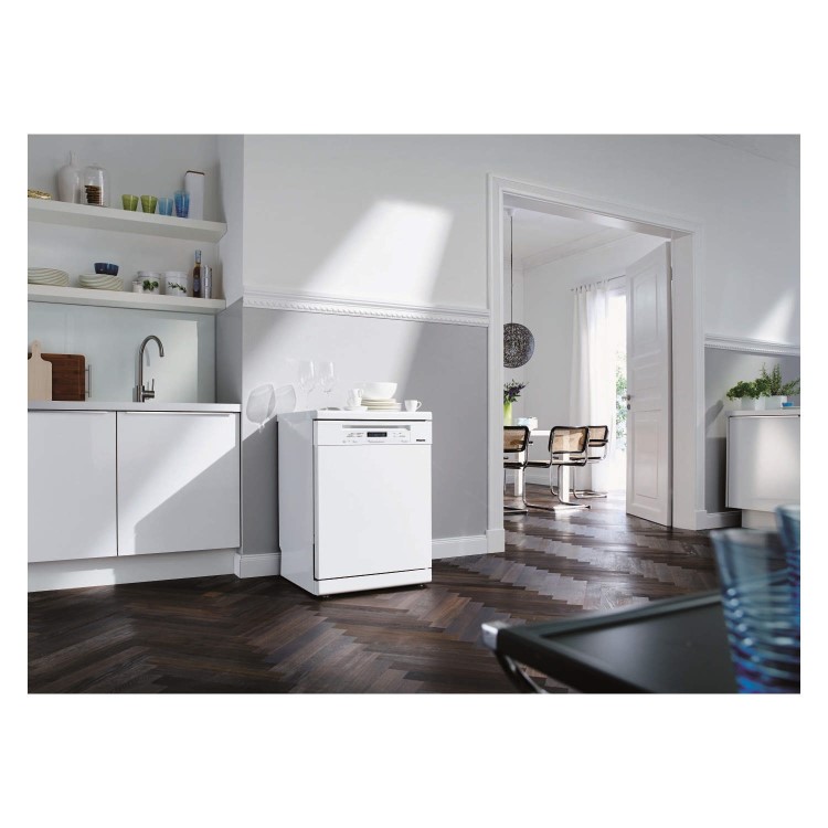 Miele G6310SC 14 Place Freestanding Dishwasher With 3D Cutlery Tray - Brilliant White
