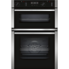 GRADE A2 - Neff U2ACM7HN0B N50 8 Function Electric Built In Double Oven - Stainless Steel