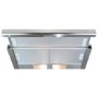 CDA 90cm Telescopic Canopy Cooker Hood - Stainless Steel