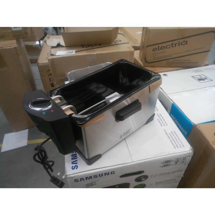 GRADE A2 - Russell Hobbs 19771 3L Deep Fat Fryer - Stainless Steel