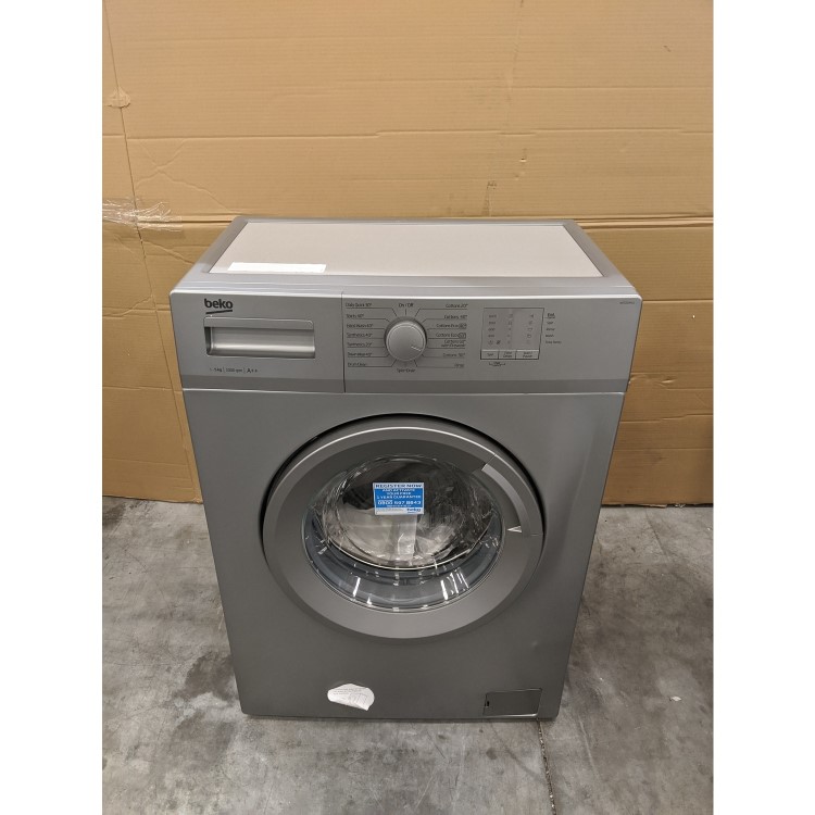 GRADE A3 - Beko WTG50M1S 5kg 1000rpm Freestanding Washing Machine - Silver