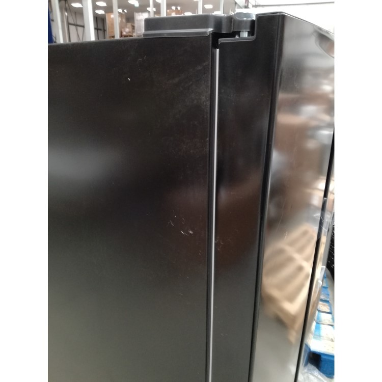 GRADE A3 - Hisense RQ560N4WB1 431 Litre American Style Fridge Freezer Water Dispenser 4 Door 80cm Wide - Black
