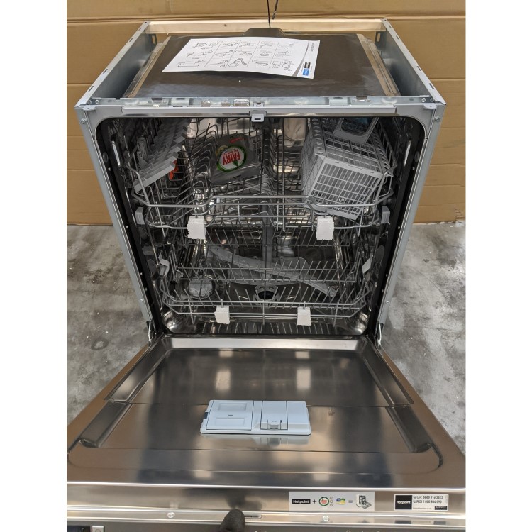 GRADE A3 - Hotpoint LTF8B019 Energy Efficient 13 Place Fully Integrated Dishwasher