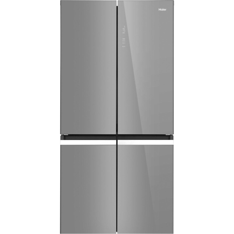 Haier 473 Litre Four Door American Fridge Freezer - Silver