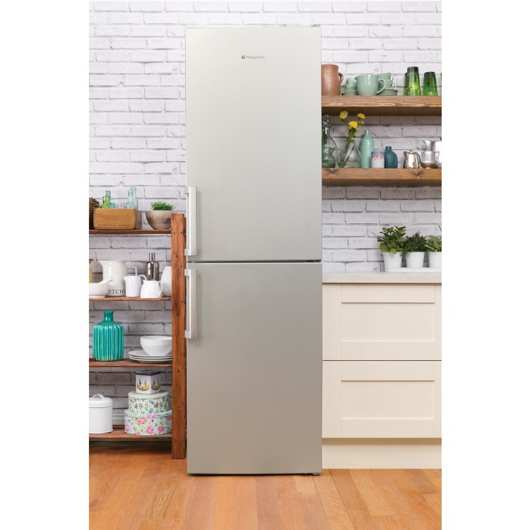 Hotpoint XECO95T2IGH Day 1 No Frost 201x60cm Freestanding Fridge Freezer - Graphite
