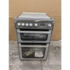 GRADE A3 - Hotpoint HUG61G Ultima 60cm Double Oven Gas Cooker - Graphite