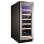 GRADE A2 - Amica AWC300SS 30cm Freestanding Wine Cooler - Stainless Steel