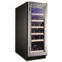 GRADE A3 - Amica AWC300SS 19 Bottle Freestanding Under Counter Wine Cooler Singlel Zone 30cm Wide 85cm Tall - Stainless Steel