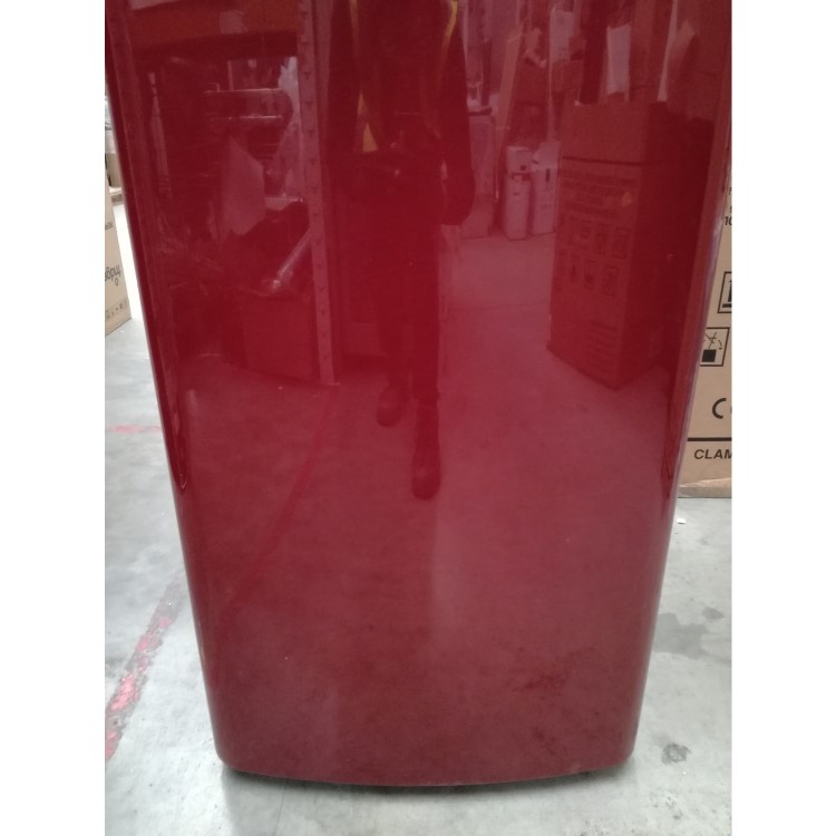 GRADE A2 - Gorenje RBO6153R 254 Litre Freestanding Larder Fridge 154cm Tall Retro Ice Box 60cm Wide - Burgundy