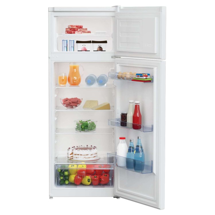 GRADE A3 - Beko RDSA240K20W 223 Litre Freestanding Fridge Freezer Top Mount 80/20 Split A+ Energy Rating 55cm Wide - White