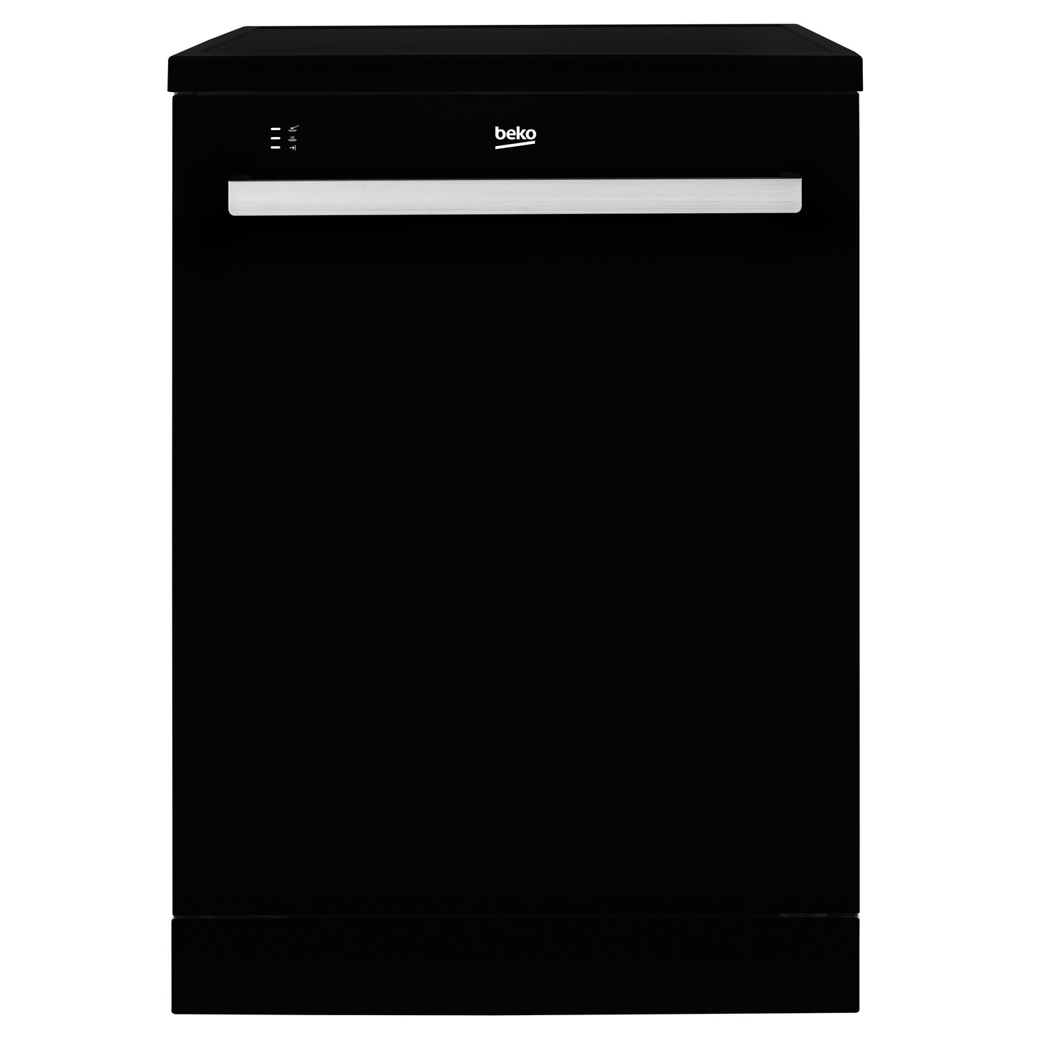 beko den28420gb 14 place a freestanding dishwasher with aquaintense black
