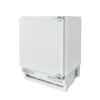 GRADE A1 - ElectrIQ 60cm Wide Integrated Upright Under Counter Freezer - White