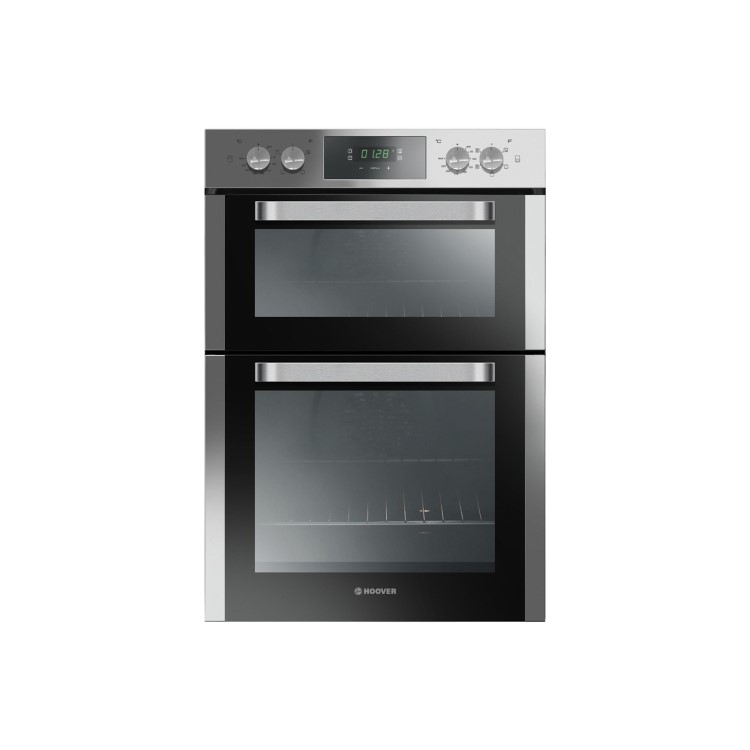 GRADE A2 - Hoover HO9D3120IN Multifunction Electric Built In Double Oven - Stainless Steel