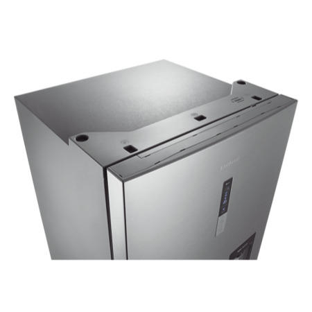 GRADE A3 - Samsung RL4362FBASL 432 Litre Freestanding Fridge Freezer 70/30 Split Water Dispenser 70cm Wide - Stainless Steel