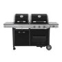 GRADE A2 - Dangrill 88087 Thor Dual Fuel BBQ