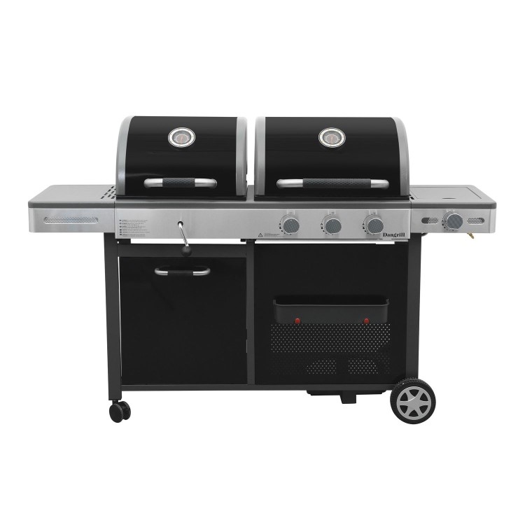 GRADE A2 - Dangrill 88087 Thor Dual Fuel BBQ