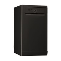 GRADE A3 - HOTPOINT HSFE1B19B Aquarius Slimline 10 Place Freestanding Dishwasher - Black