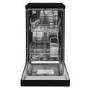 GRADE A3 - HOTPOINT HSFE1B19B Aquarius Slimline 10 Place Freestanding Dishwasher - Black