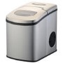 GRADE A1 - electriQ Counter Top Ice Maker Machine in Stainless Steel with Free Ice Lolly Moulds