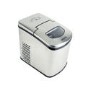 GRADE A1 - electriQ Counter Top Ice Maker Machine in Stainless Steel with Free Ice Lolly Moulds