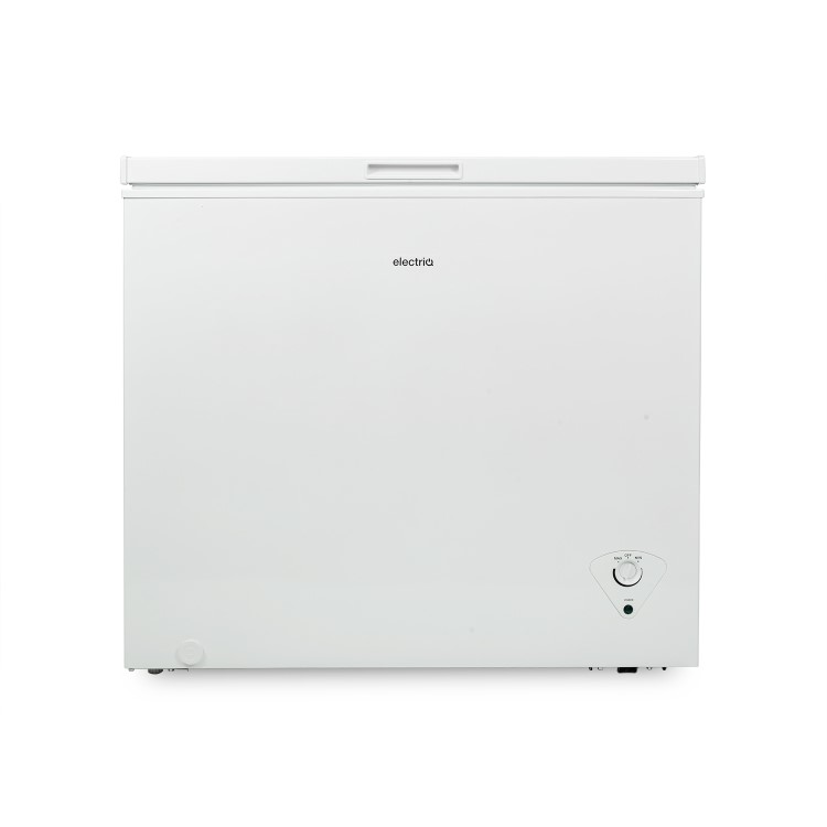 GRADE A3 - electriQ EQCHESTMB198 198 Litre Chest Freezer 52cm Deep A+ Energy Rating 90cm Wide - White