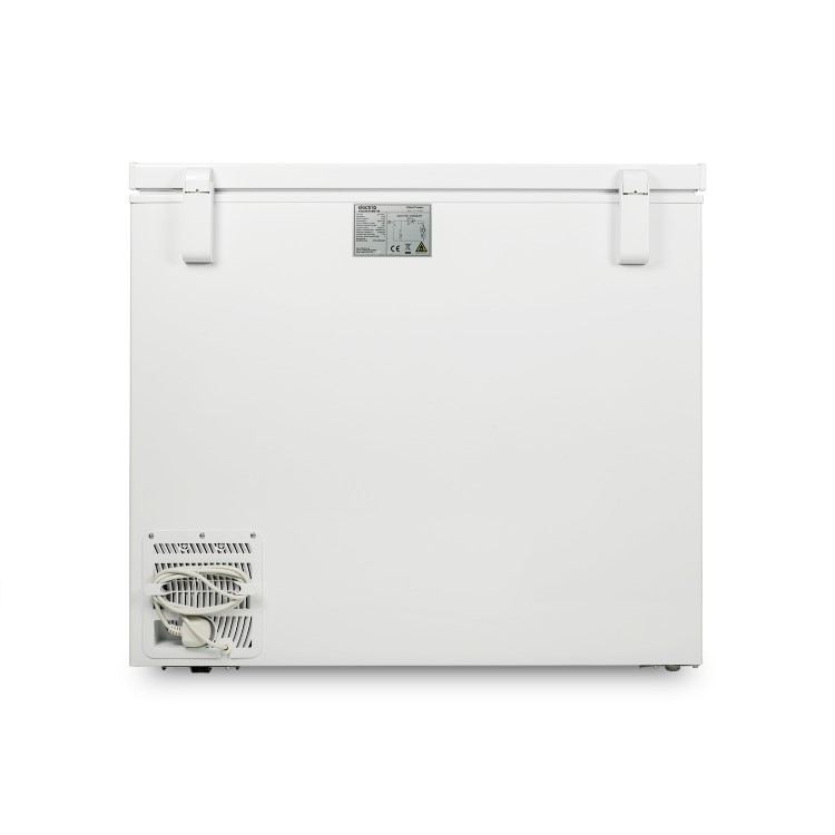 GRADE A2 - electriQ EQCHESTMB198 198 Litre Chest Freezer 52cm Deep A+ Energy Rating 90cm Wide - White