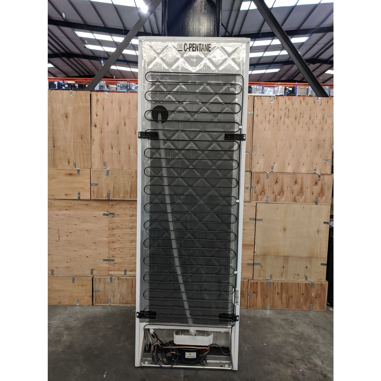 Refurbished Indesit UI8F1CW Freestanding 291 Litre Upright Freezer