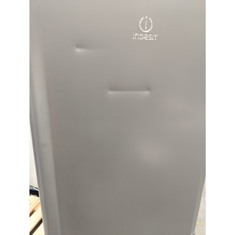 GRADE A3 - Indesit IBD5517S 234 Litre Freestanding Fridge Freezer 50/50 Split A+ Energy Rating 54.5cm Wide - Silver