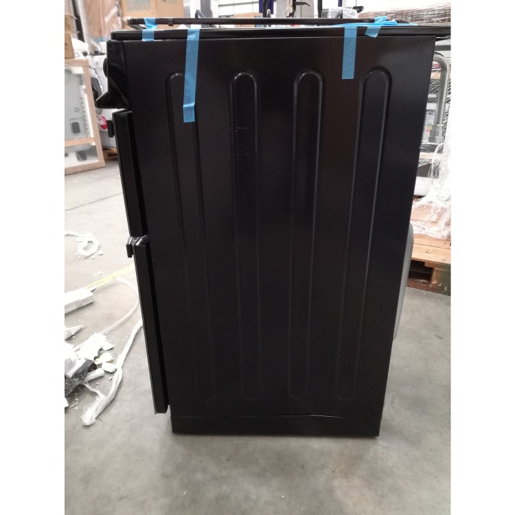 GRADE A3 - NordMende CTG61LPGBK Gas Twin Cavity Black LPG Jets Freestanding 60cm Cooker