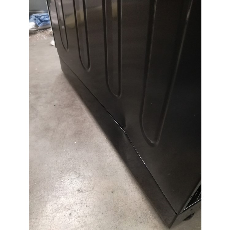 GRADE A3 - NordMende CTG61LPGBK Gas Twin Cavity Black LPG Jets Freestanding 60cm Cooker