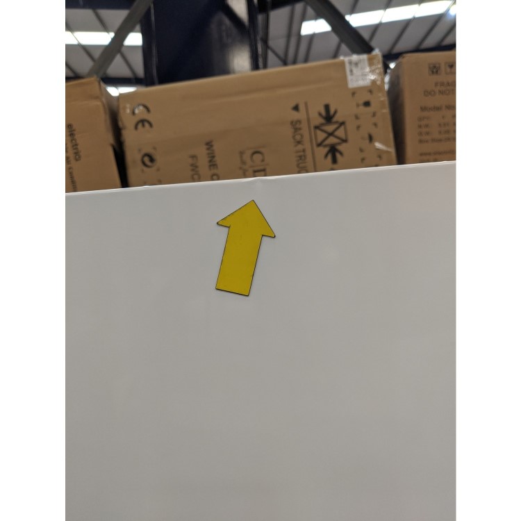 GRADE A3 - Amica FK2623F 237 Litre Freestanding Fridge Freezer 50/50 Split Frost Free 55cm Wide - White