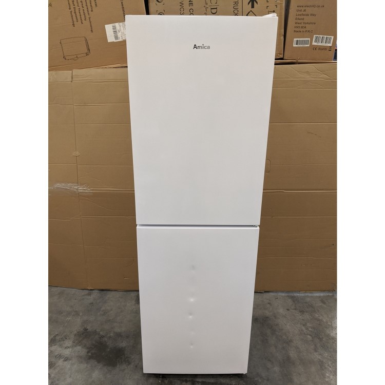 GRADE A3 - Amica FK2623F 237 Litre Freestanding Fridge Freezer 50/50 Split Frost Free 55cm Wide - White