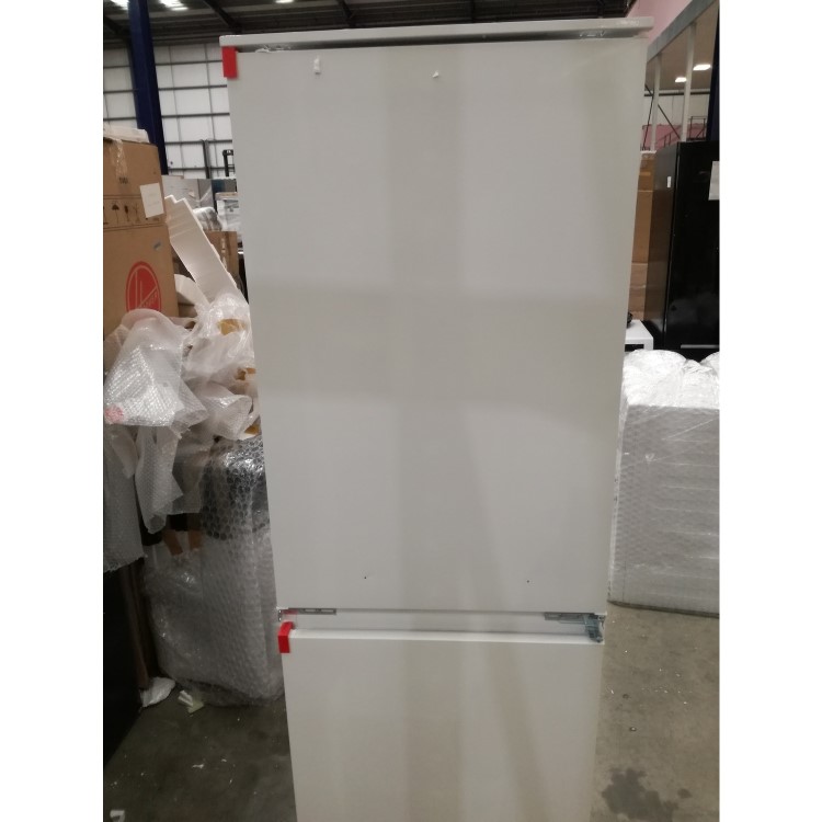 GRADE A2 - Zanussi ZBB27650SV 50-50 Split Frost Free Integrated Fridge Freezer - Sliding Rail - 178cm Height