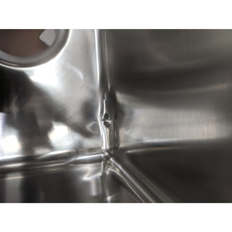 GRADE A2 - Taylor & Moore Huron 1.5 Bowl Reversible Stainless Steel Kitchen Sink