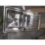 GRADE A2 - Taylor & Moore Huron 1.5 Bowl Reversible Stainless Steel Kitchen Sink