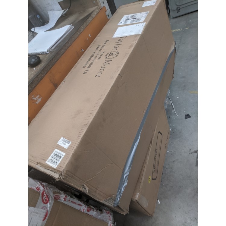 GRADE A2 - Taylor & Moore Huron 1.5 Bowl Reversible Stainless Steel Kitchen Sink